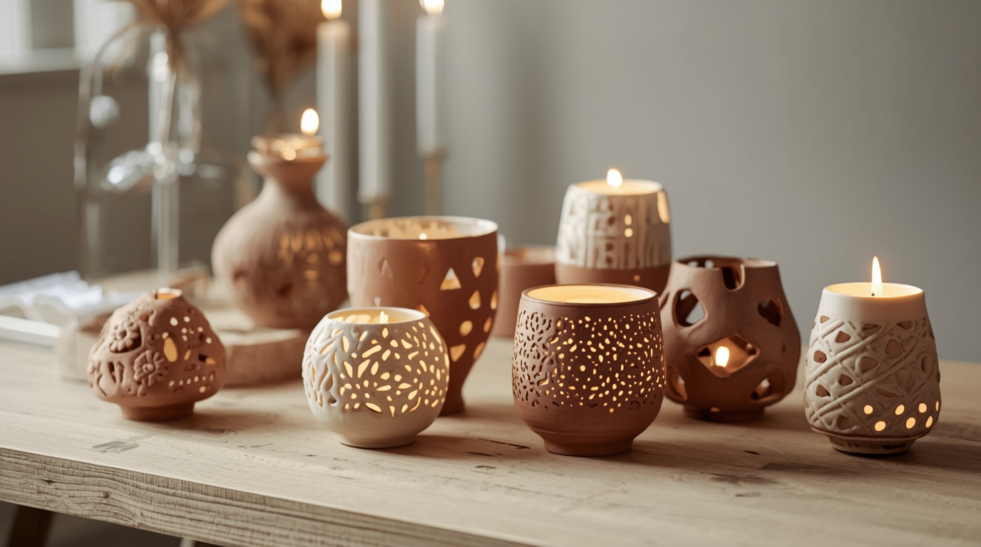 Keramiska ljushållare